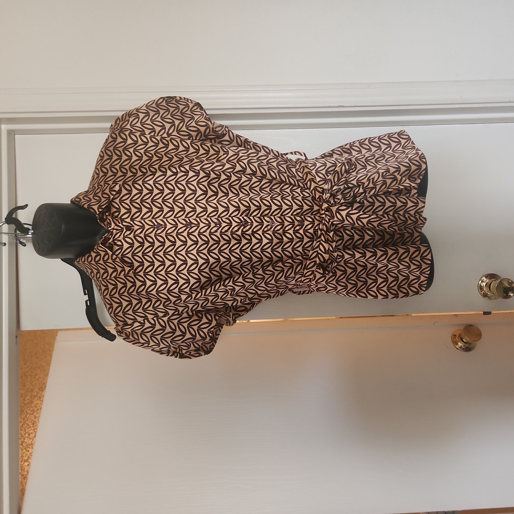 Dress Barn Top with Belt